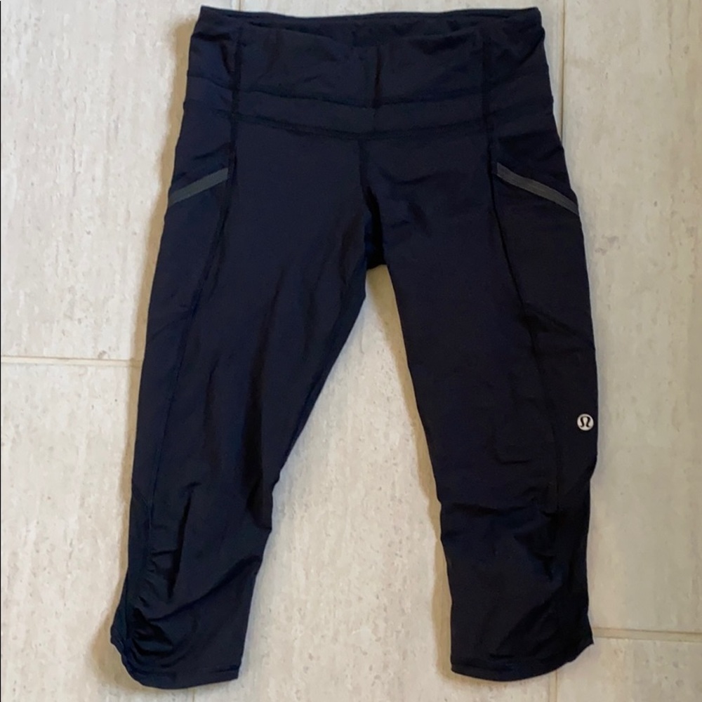 Lululemon Run A Marathon black leggings
